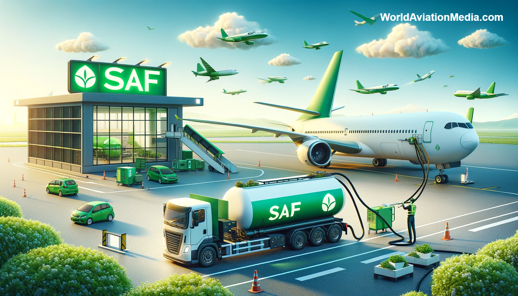 The Path to Sustainable Aviation: IATA's Focus on SAF Production