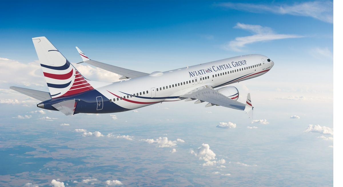 Boeing 737 MAX with Livery of Aviation Capital Group - Photo Credit: Boeing