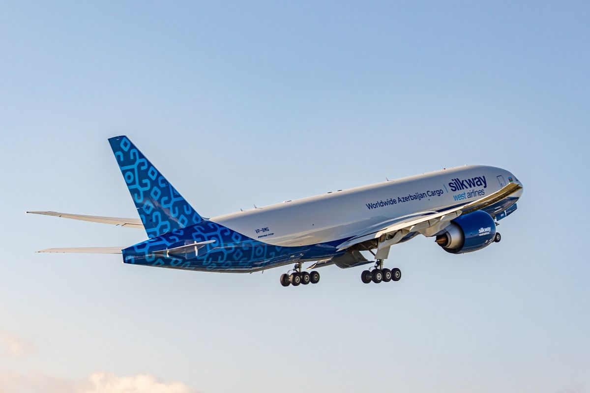 Silk Way West Airlines Welcomes Its First Boeing 777 Freighter