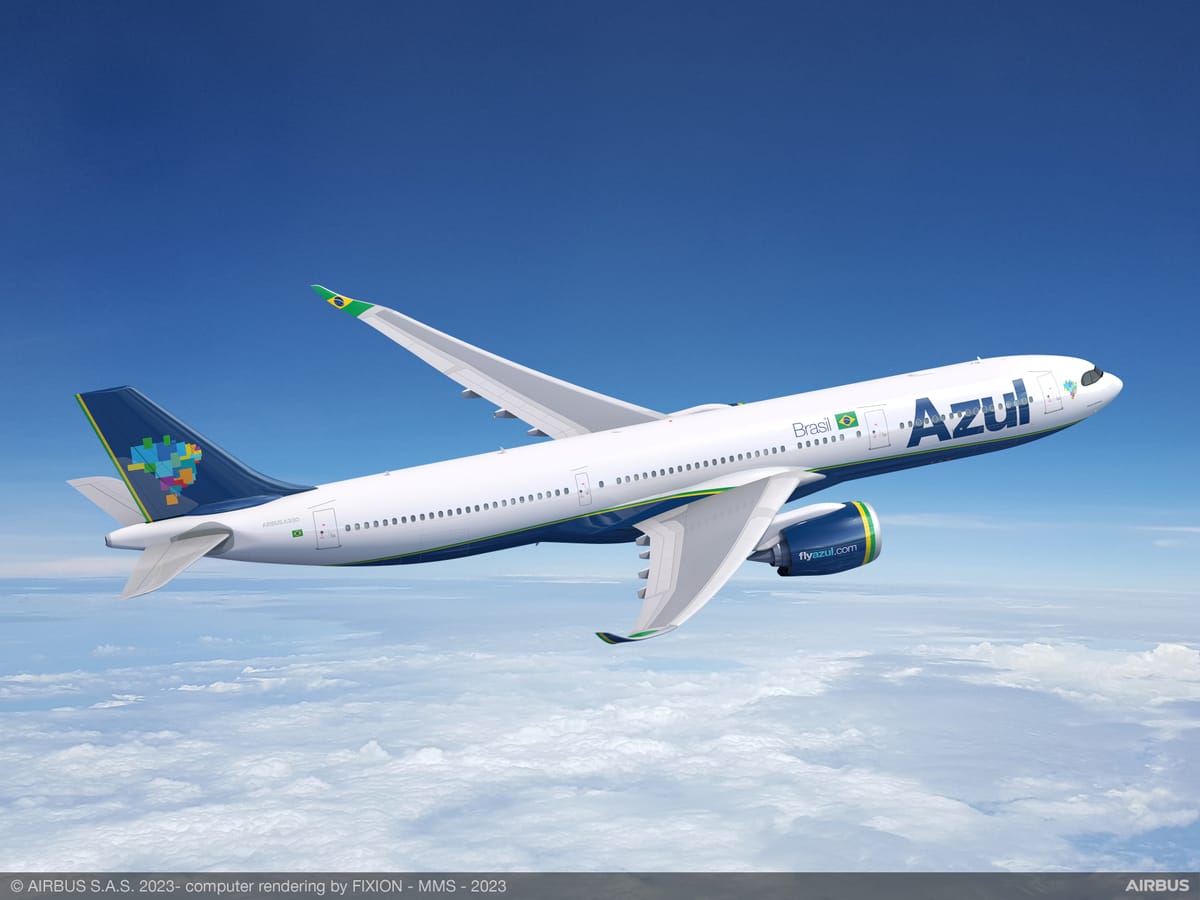 Azul Announces Additional Order of Four A330neo Aircraft