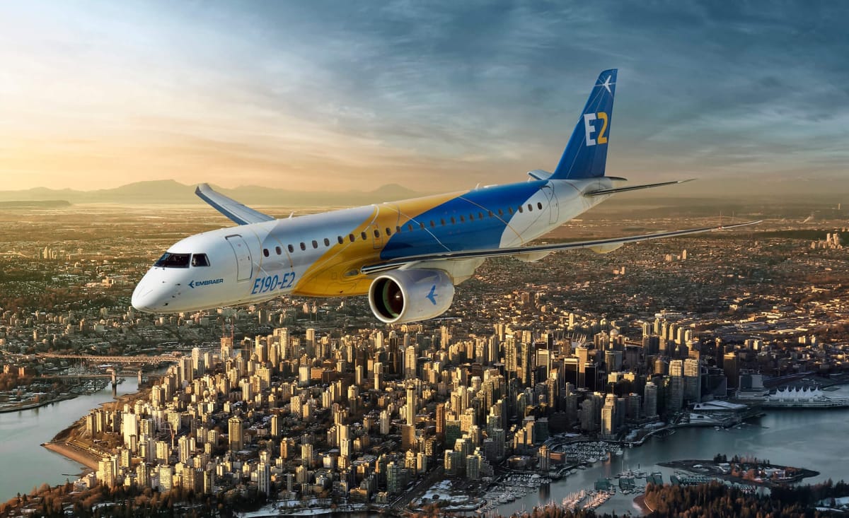 Civil Aviation Authority of Singapore (CAAS) Certified Embraer E190-E2 and E195-E2 Types