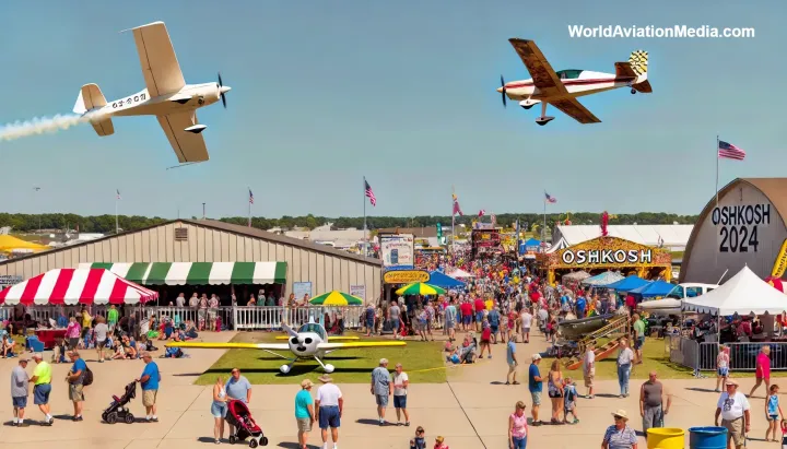 EAA AirVenture Oshkosh 2024 Prepares for World's Largest General Aviation Gathering