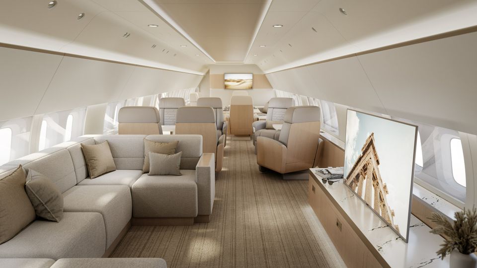 Boeing Business Jets Introduces New Cabin Options for BBJ 737-7